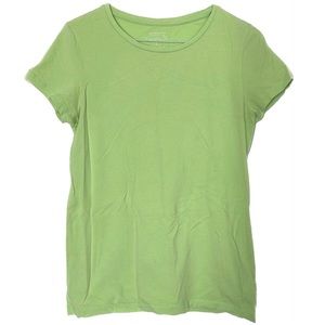5/$15 Women’s short sleeve tee shirt Sonoma Size S light lime green
